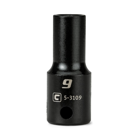Capri Tools 3/8 in. Drive 9 mm Semi-Deep Impact Socket CP53109